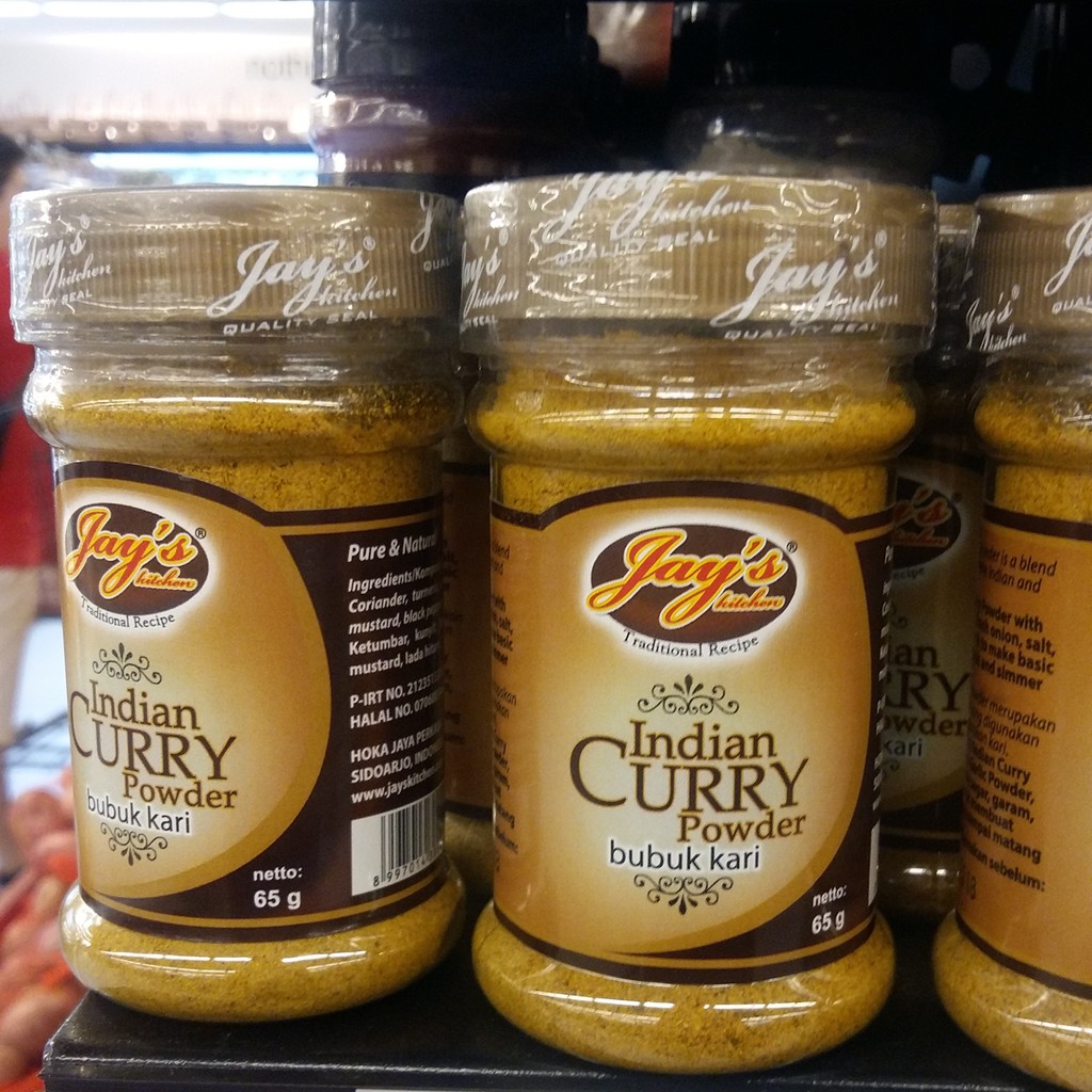 

Jay's Traditional Recipe indian Curry Powder - bumbu masak dapur tradisional bubuk kari india