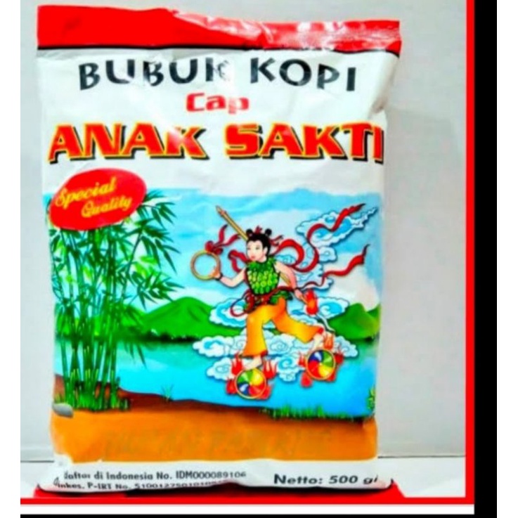 

Kopi bubuk cap Anak Sakti 500 gram