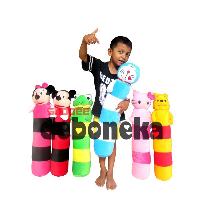 Guling Anak Pelangi Karakter Lucu