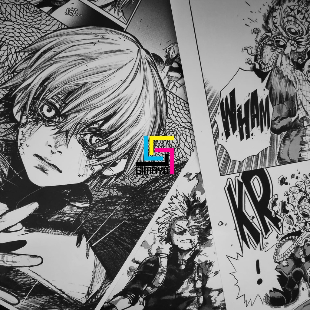 Poster Anime Manga Wall HVS Komik Custom Request-4