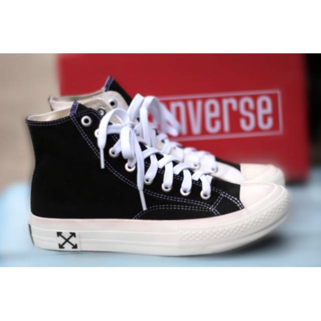REALPICT 100% CONVERSE ALL STAR 70s X OFF WHITE