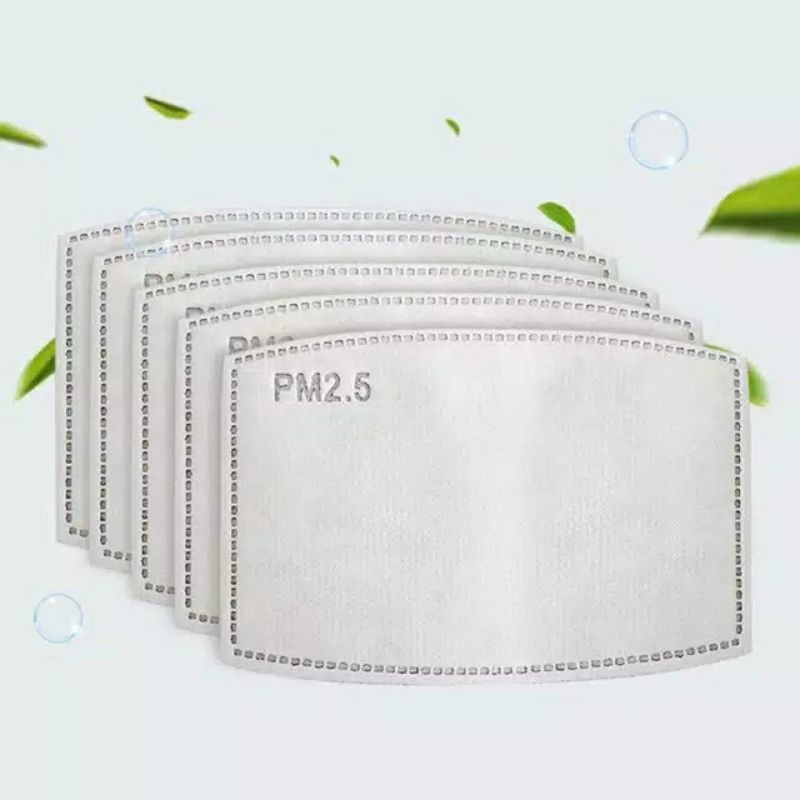 Filter Masker 5ply_Filter makser 5 Lapisan Perlindungan_Filter masker PM 2.5_Filter masker kain