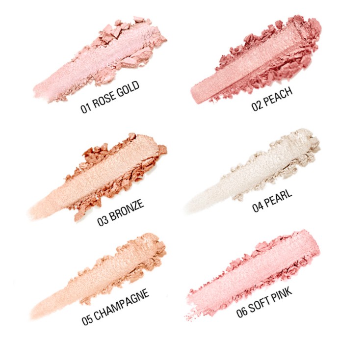 [BISA COD] 100%ORI SACE LADY Highlighter Powder Kosmetik / Makeup 6 Warna Glitter