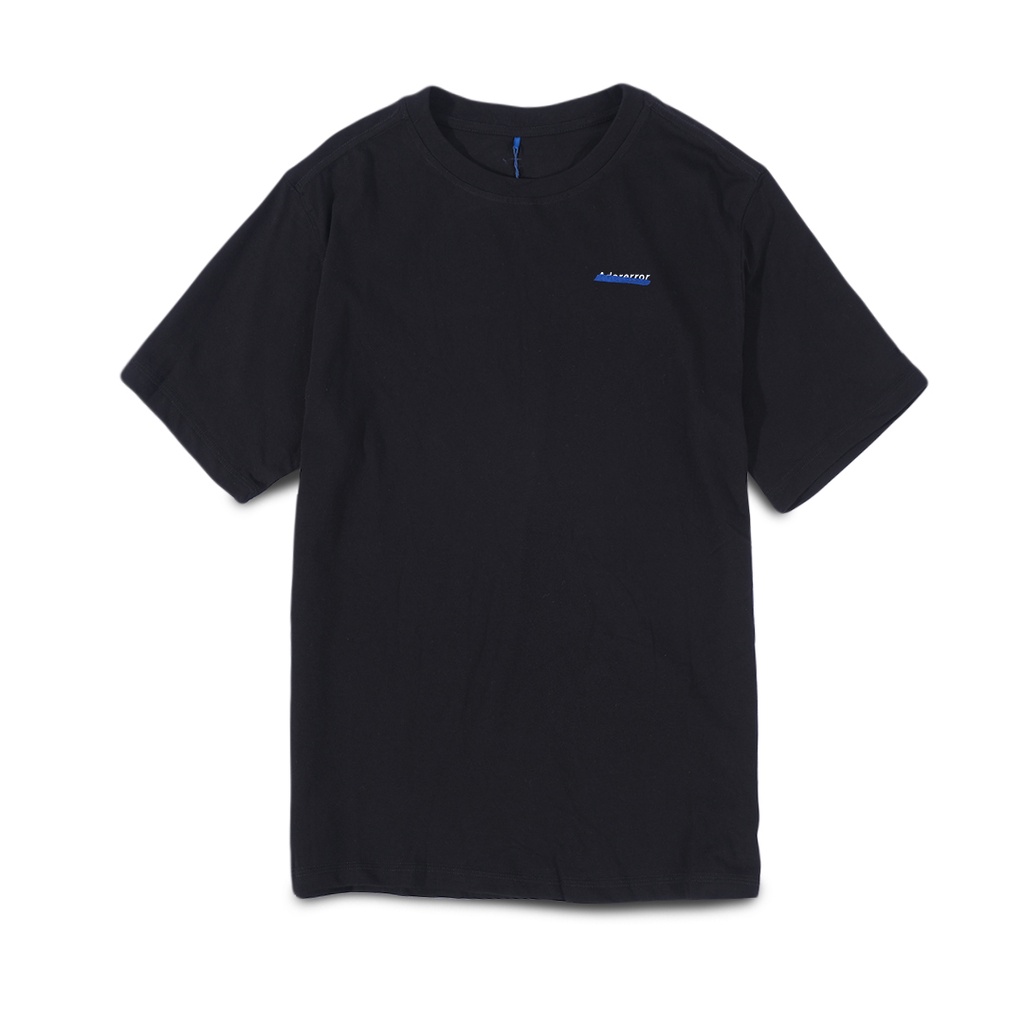 Ader Error Crossed Text T-Shirt Black