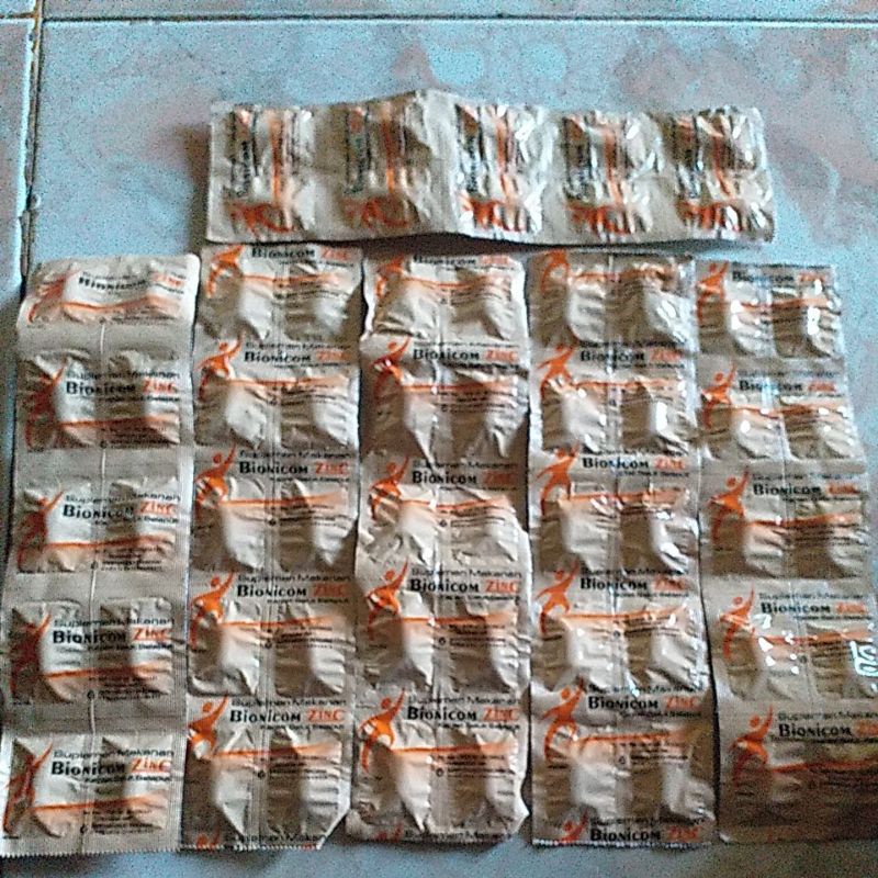 Bionicom Zinc Suplemen Makanan