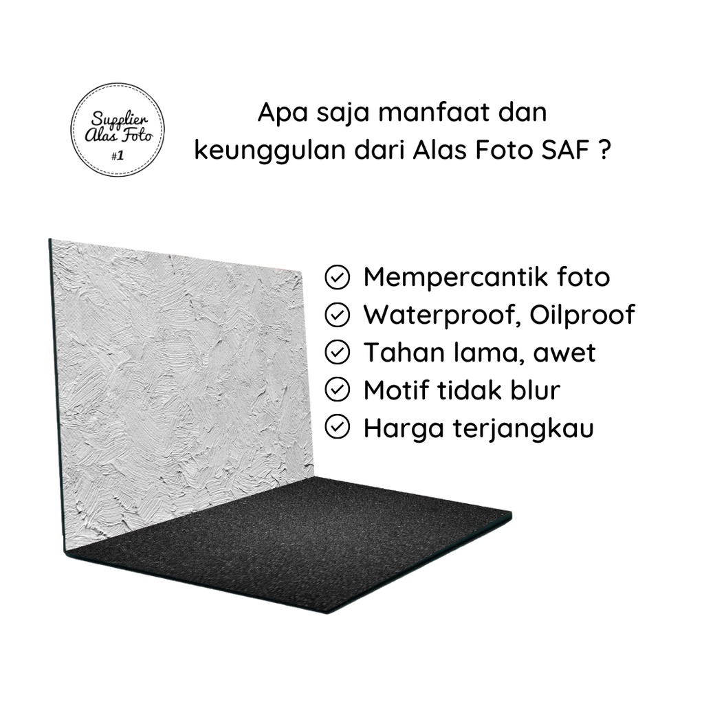 SAF Alas foto lipat kode 509 / background backdrop photo waterproof