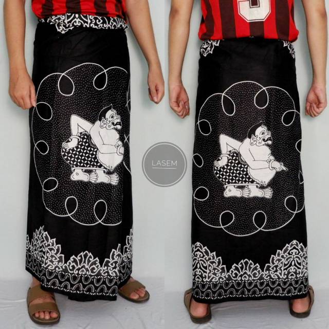 SARUNG Batik Motif Wayang / Sarung Dewasa