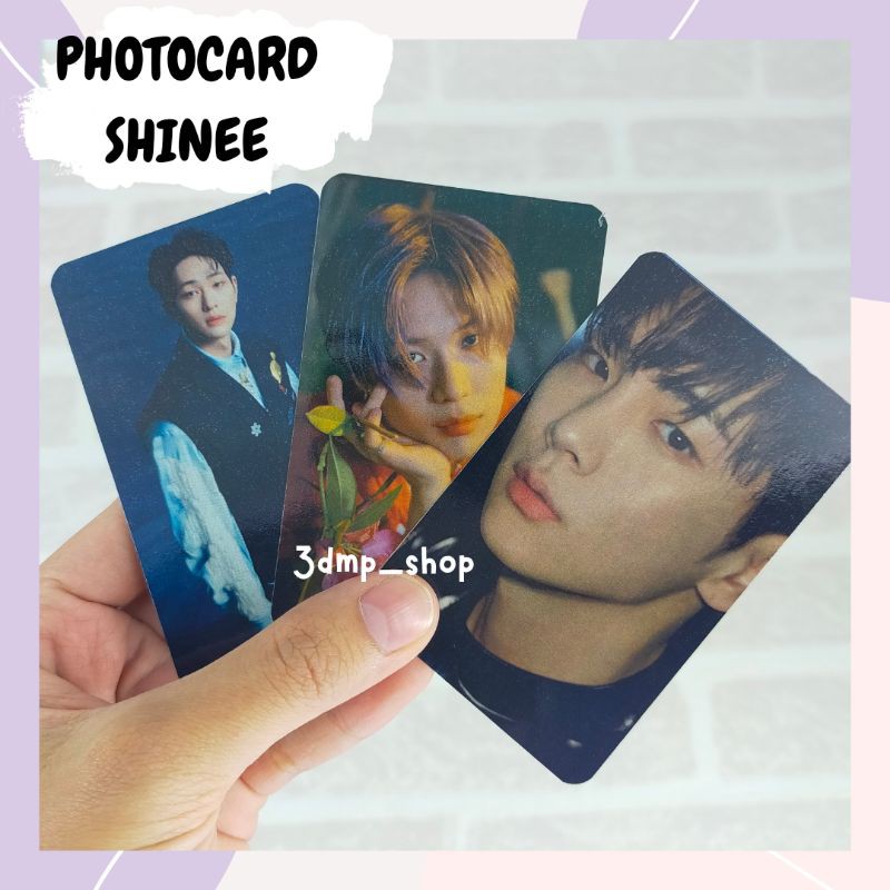 [25 lembar] Photocard photo card kartu lomo lomocard shinee atlantis kpop key gasoline