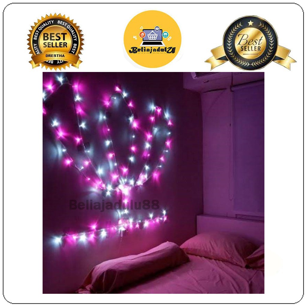 Beliajadulu88 Lampu Natal led tumblr 10M  | tumblr light | lampu hias led | lampu dekorasi