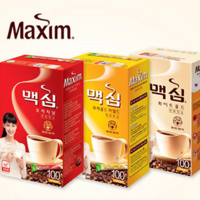 

Maxim Korea Coffee Mocha Gold / Original / White Gold Maxim Kopi 100
