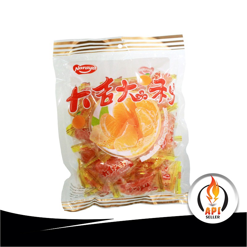 NARAYA DA JI DA LI / ORANGE JELLY CANDY 500g