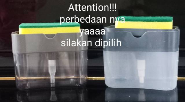 DISPENSER SABUN CUCI PIRING Praktis free SPONS