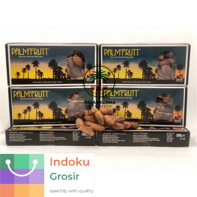 

Kurma PalmFruit 500gr Original Palm Fruit Tunisia Tangkai