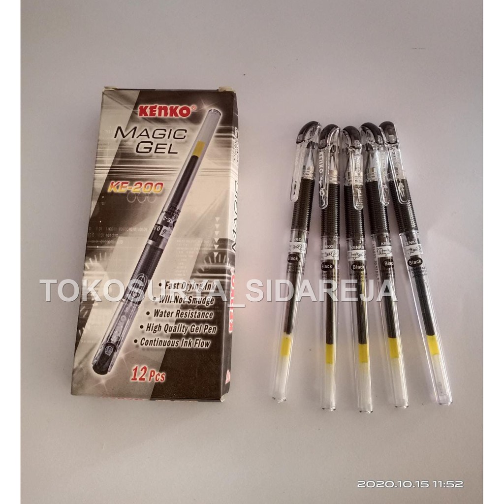 

PULPEN KENKO MAGIC GEL 0.5 (SATUAN) / PULPEN GEL KENKO MAGIC GEL / PENA GEL KENKO