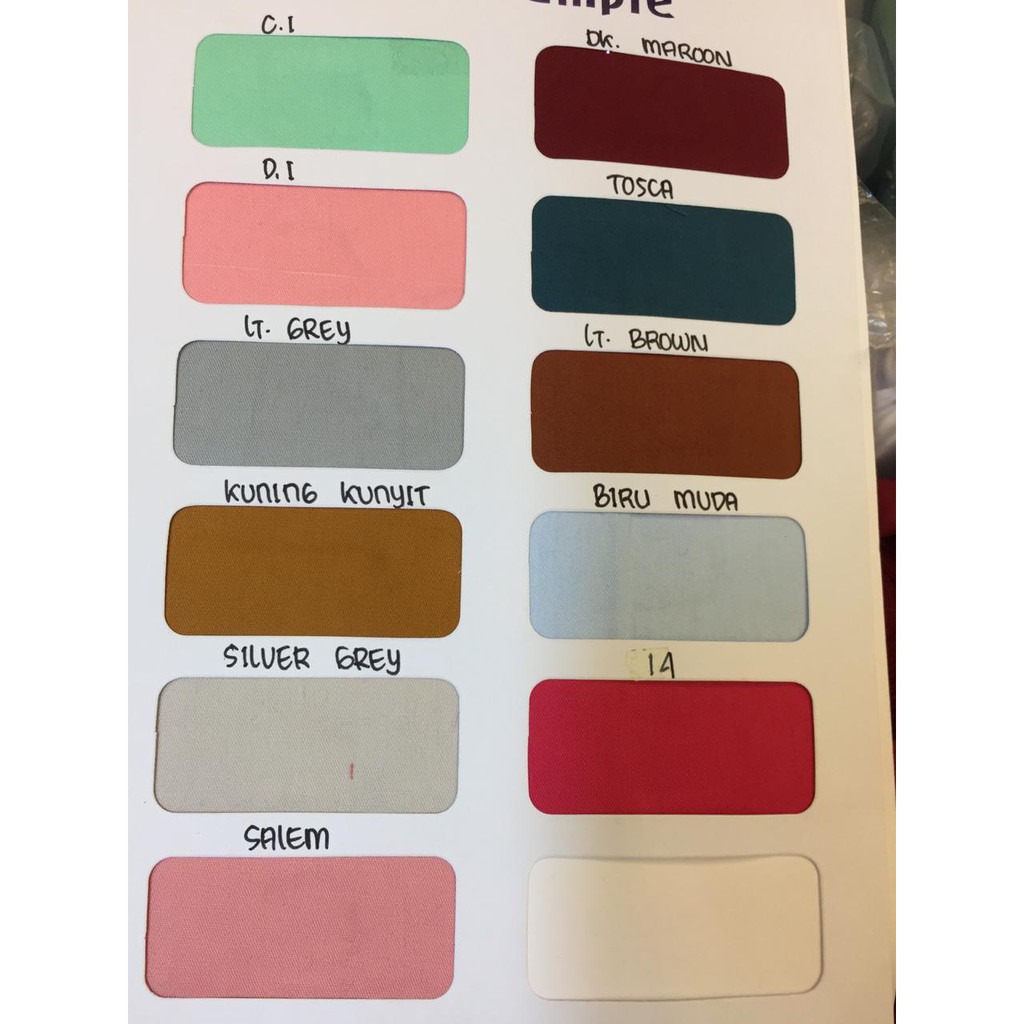 KAIN KATUN JEPANG by TOKAI SENKO - POLOS B