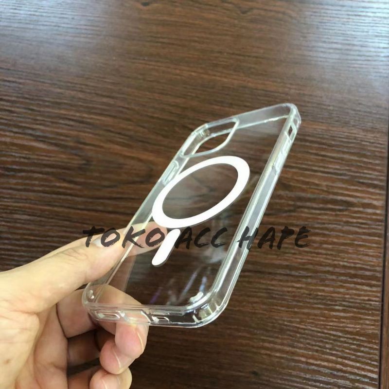 IPHONE 12 MINI/PRO/PRO MAX &amp; 13 PRO/PRO MAX MAGSAFE CLEAR CASE BENING HIGHCOPY PREMIUM