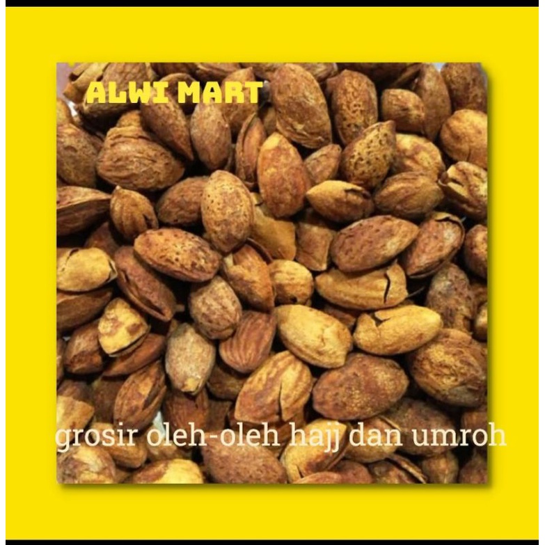 Almond kulit almond cangkang almond rasa