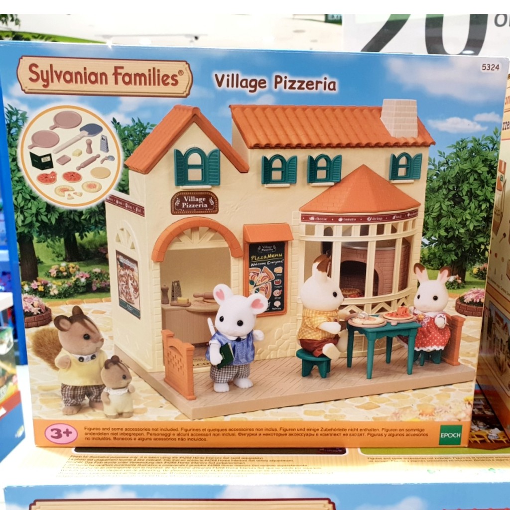 Sylvanian Families Village Pizzeria Figure Original