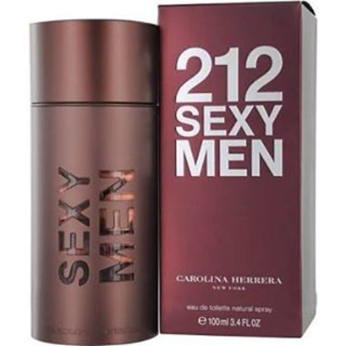 Parfum Ori Eropa nonbox Carolina Herrera 212 Sexy Men