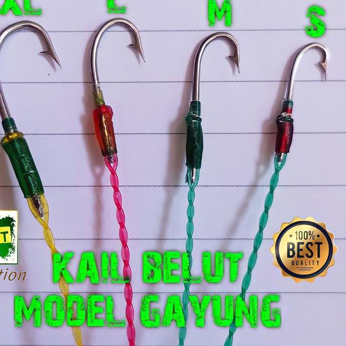 ✭ Kail Pancing Urek Belut Pancing Belut Kail Belut India Bahan Baja serbuuu 