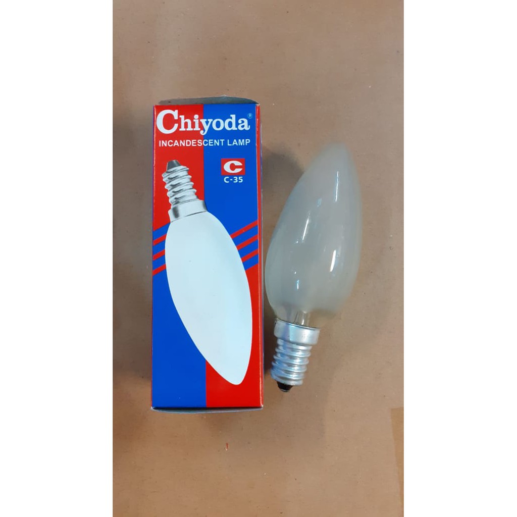 Chiyoda Candle Pijar 25 Watt E27 / E14 Frosted / Clear