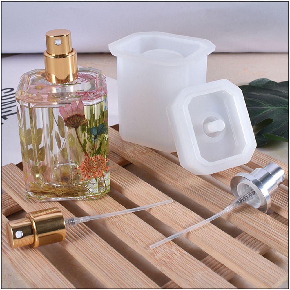Preva Cetakan Botol Parfum Dekorasi Rumah Casting DIY Epoxy Resin Mold