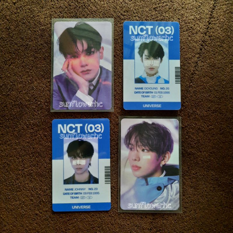 Photocard / PC ID Card / idc Universe – concept / konsep Shotaro & ID Doyoung