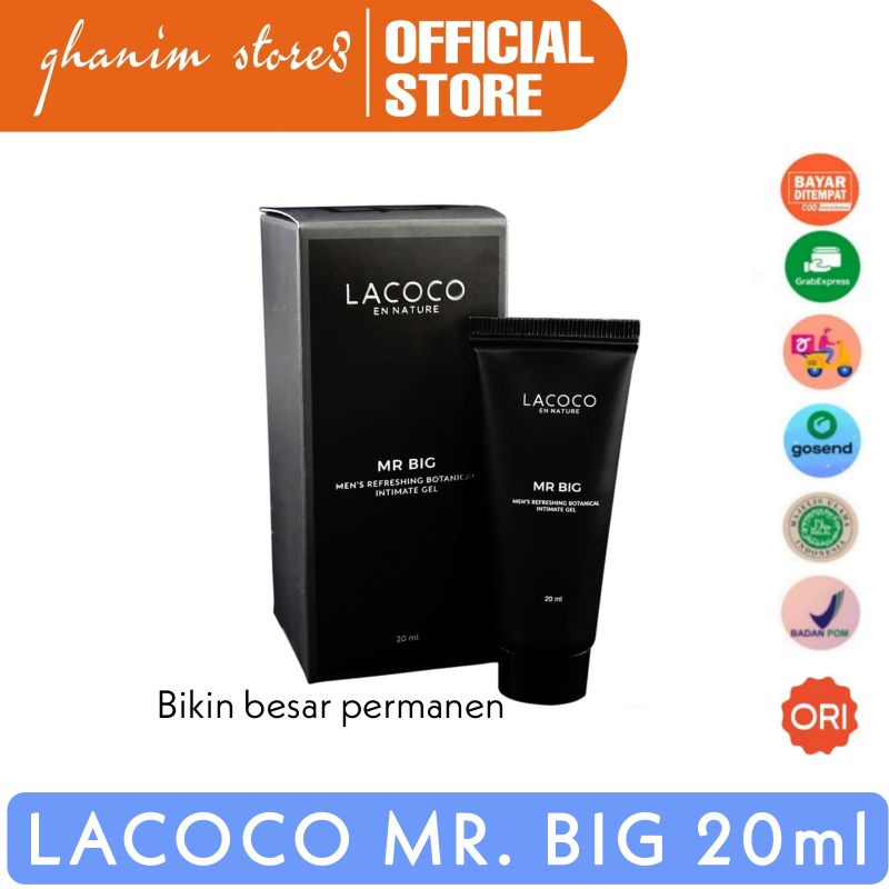 Lacoco Mr. Big 20ml Original / Mr. Big Asli / Pembesar dan Pemanjang Mr. P Khusus Pria Dewasa / Laco