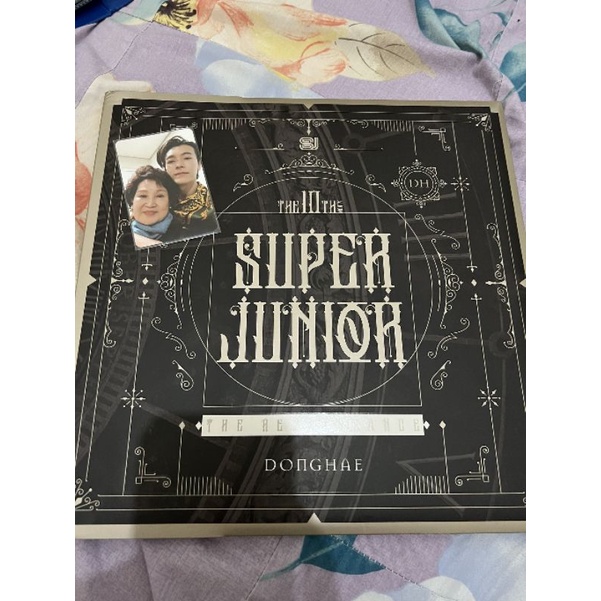 want to sell Album Super Junior Renaissance Donghe Square Vers + PC Donghae Mama Mertua