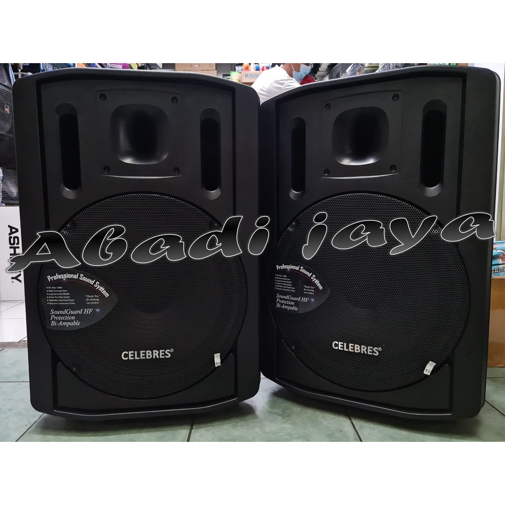 speaker aktif akif celebress 15-6 kbm 15 inch 2 bh 1000wat model ramsa