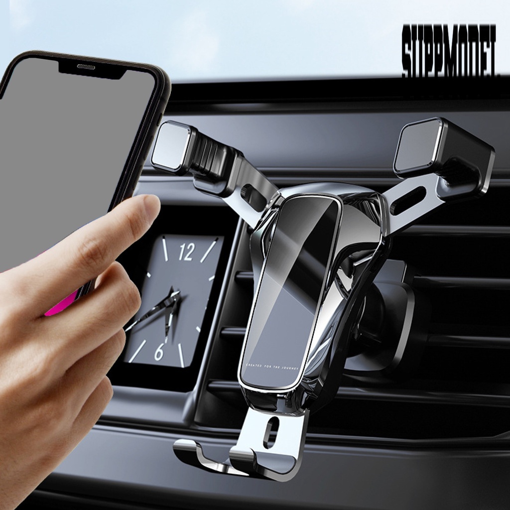 Bracket Dudukan Handphone Adjustable Rotasi 360 Derajat Bahan Aluminum Alloy Anti slip