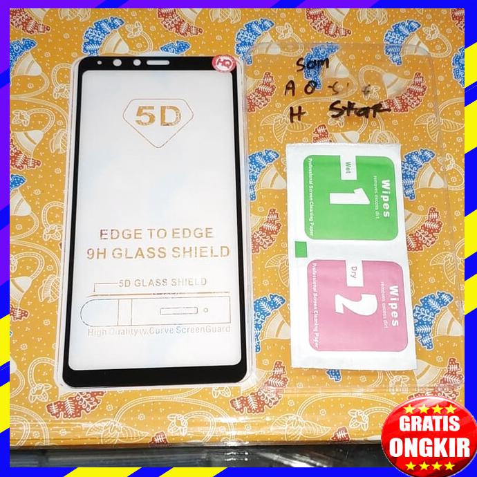 ACC HP TEMPERED GLASS FULL SAMSUNG A8 STAR 2018 A8STAR GORILA GLASS