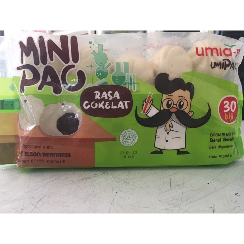 

minipao rasa coklat 30 pcs