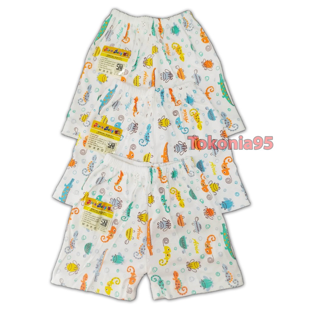 Celana Pendek Bayi Newborn - AIRIN Baby Newborn 0-6 Bulan