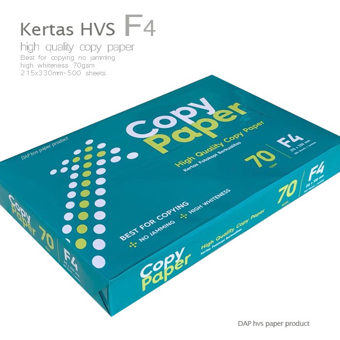 Kertas HVS F4 70 gsm Copy Paper / Kertas HVS Folio 70 gsm