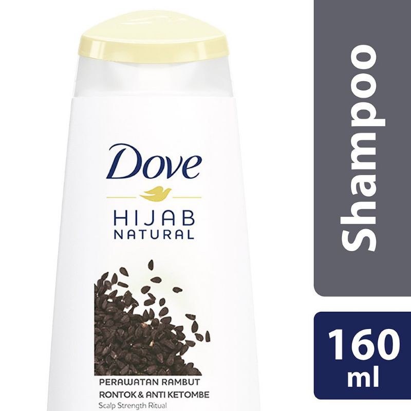 Dove Shampo Habbatussauda Scalp Strength Ritual 160ML