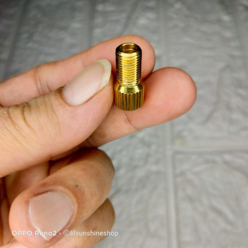 Adaptor Cop Pompa Ban Dalam Sepeda MTB Roadbike Fixie Pentil Presta