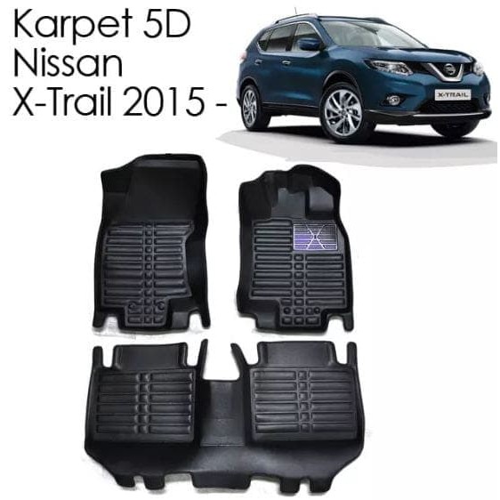 Promo  Karpet Mobil 5D NISAN XTRAIL / KARPET X TRAIL / CARPET X TRAIL  Diskon