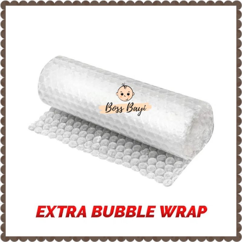 Extra Packing Bubble Wrap / Pengemasan Aman Tambahan Bubble