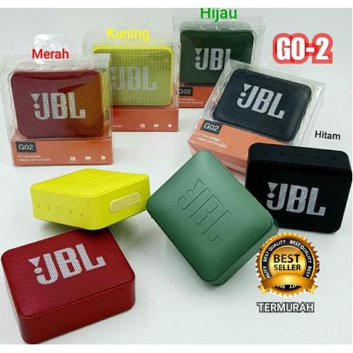 JBL GO 2 Speaker Bluetooth BT Wireless Full Bass - OEM