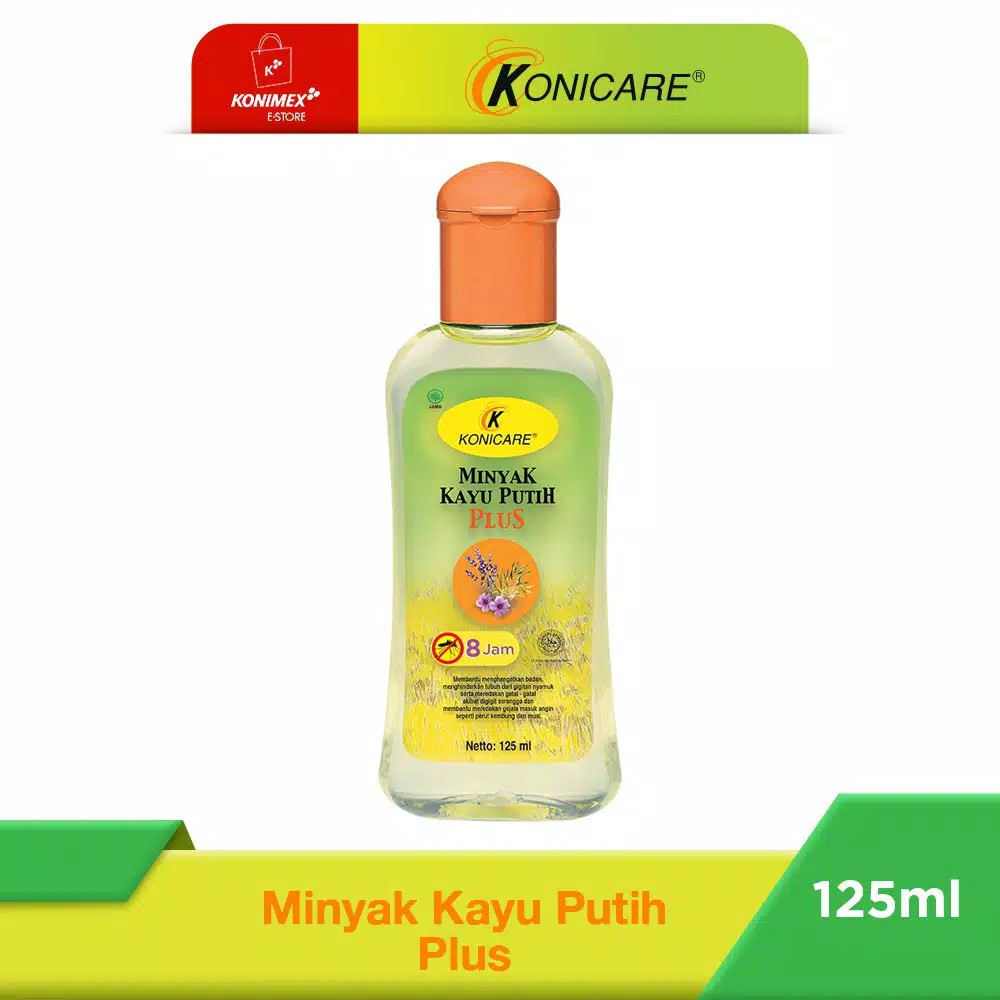 KONICARE Minyak Kayu Putih Plus Anti Nyamuk Botol 125 ml