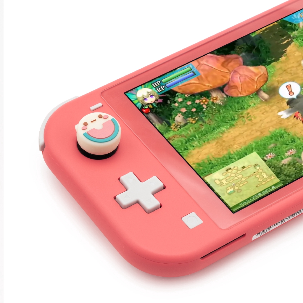 Mousse Bear 4 Penutup Rocker Desain Simulasi Kucing Semangka Untuk Ns Nintendo Switch/Lite