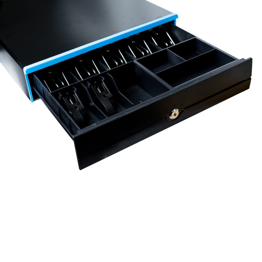 Cash Drawer Laci Kasir Iware UL400 Blue List