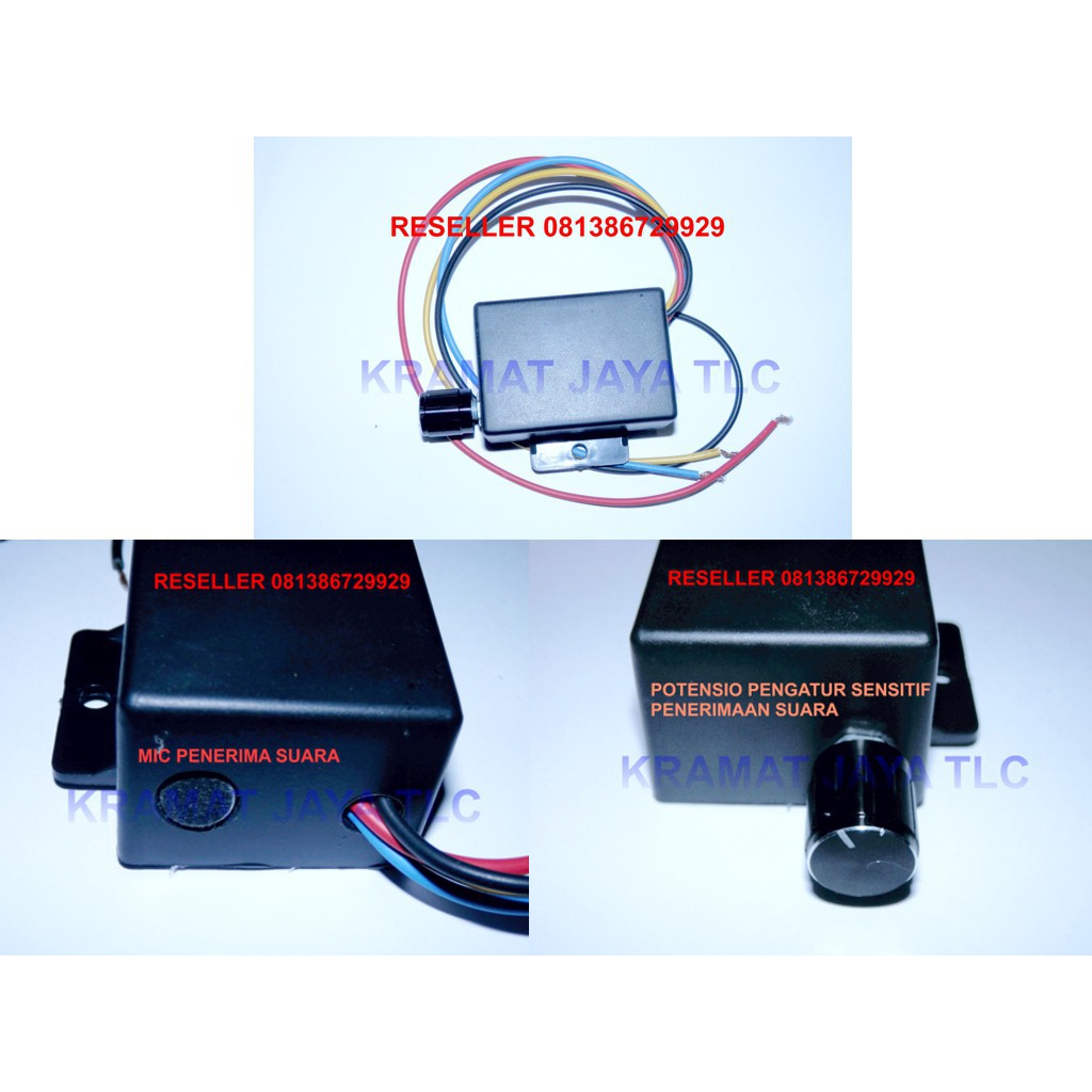 MODUL SENSOR MUSIK LAMPU- AKSESORIS INTERIOR MOBIL -
