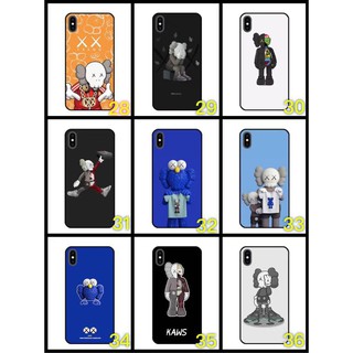 Case Bahan Kaca Motif Kaws Sesame Street Untuk Oppo Reno2