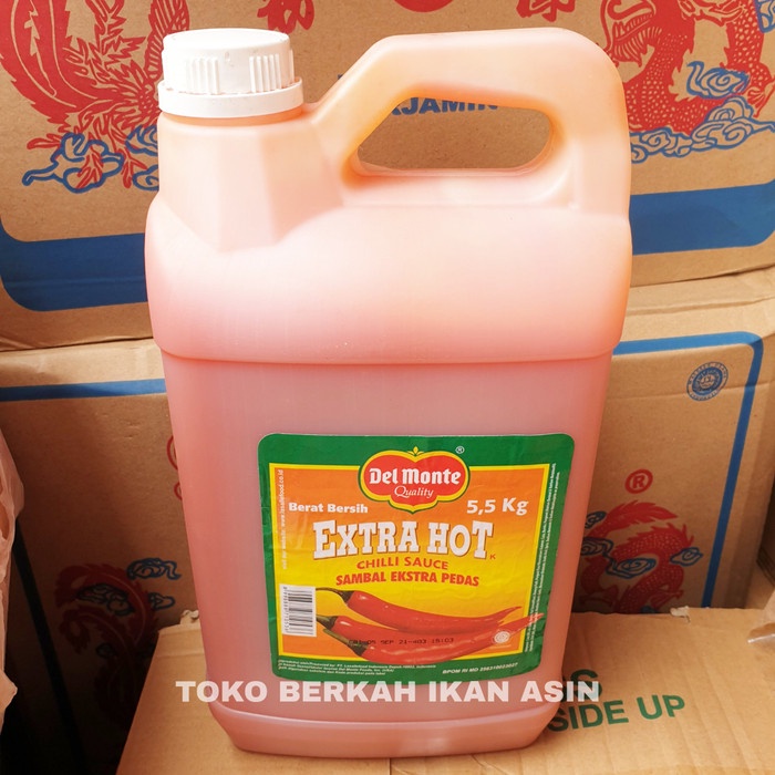 

Jual Delmonte Saus Sambel Jerigen / Extra Hot Saos Sambal