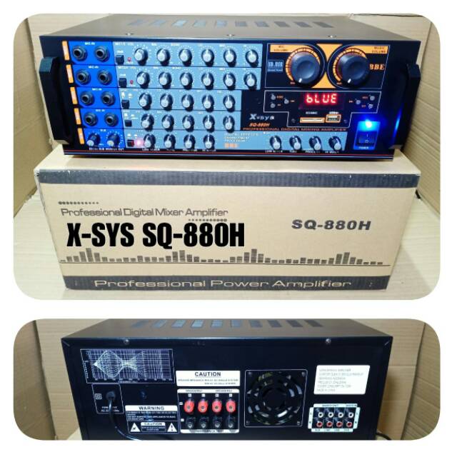 AMPLI X-SYS SQ-880H