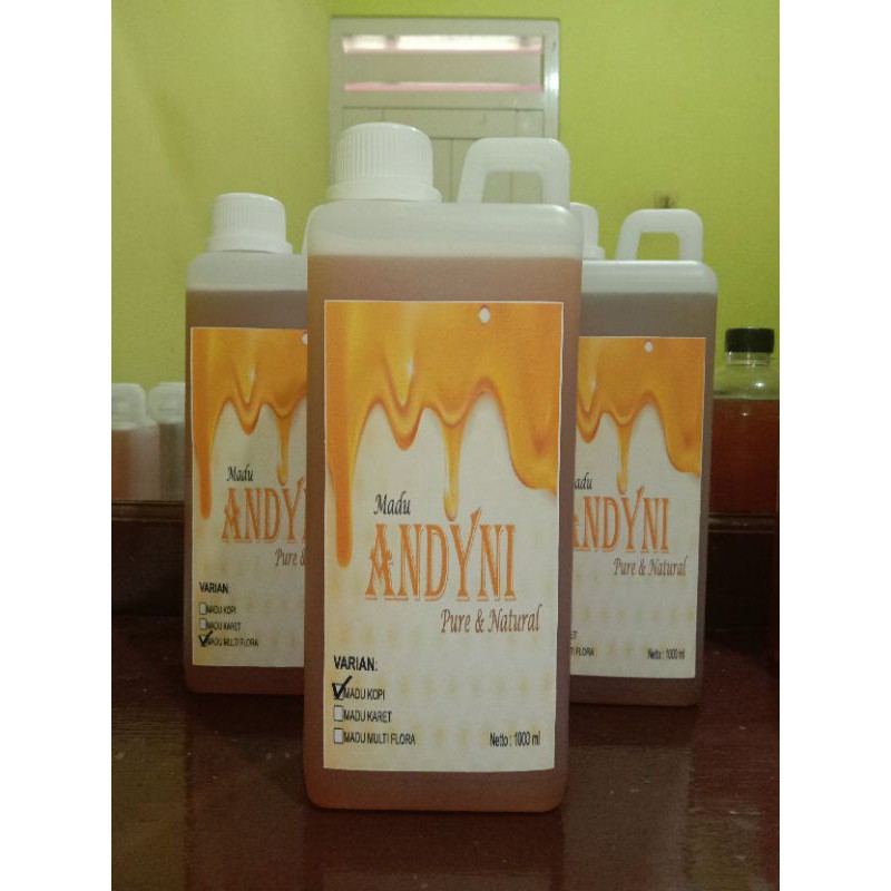 

Madu Bunga Kopi ANDYNI / Madu Murni Mentah 1 liter