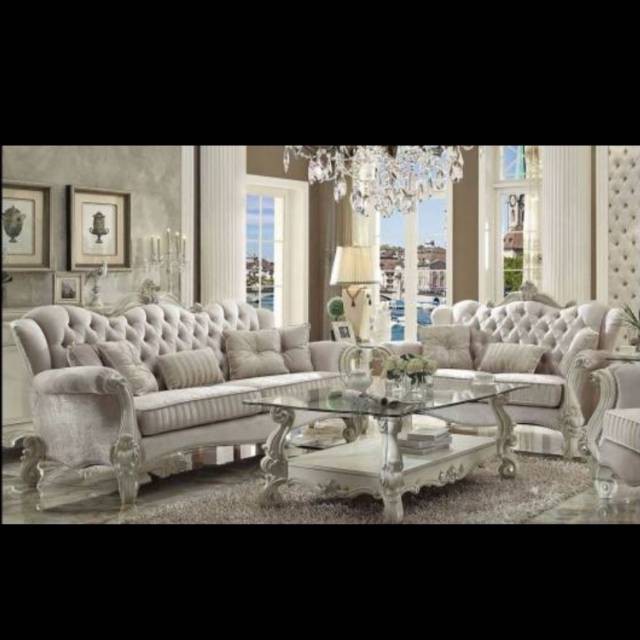 Sofa tamu mewah furniture jepara