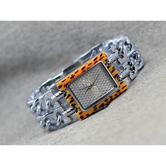 Jam tangan Guess Double Chain Leopard